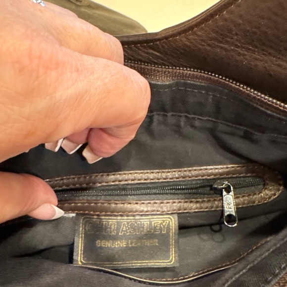 Brown Leather Hobo Bag by Ohh! Ashley - Picture 2 of 2